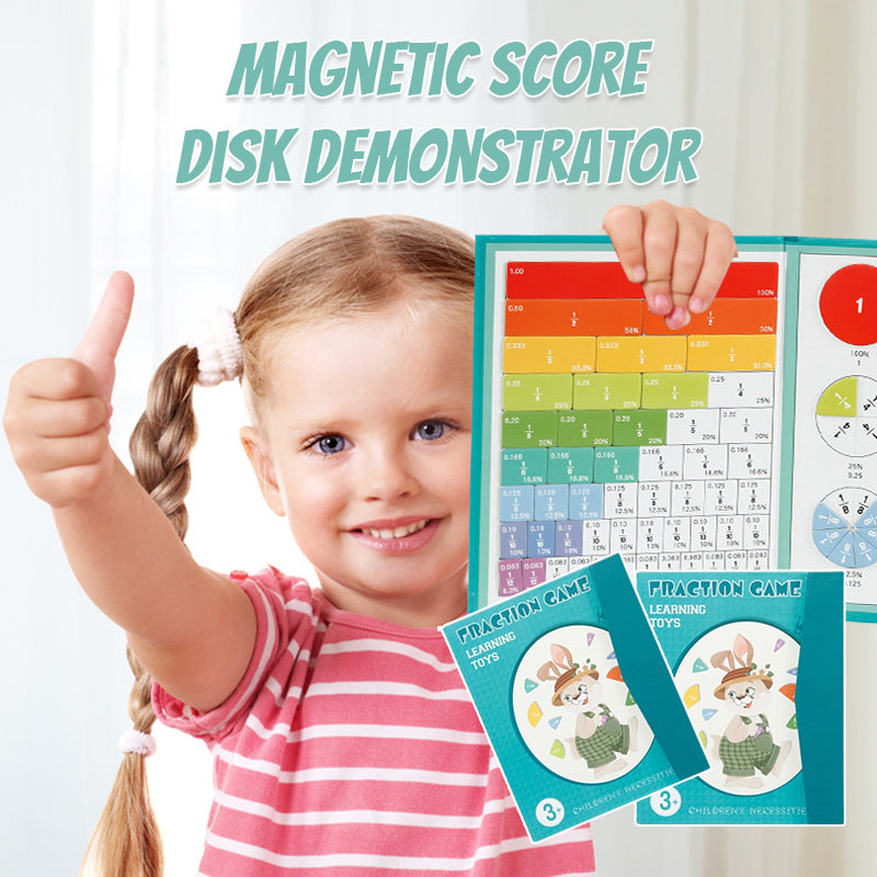 Magnetische Breukenschijf Demonstrator: Gemakkelijk breuken leren!