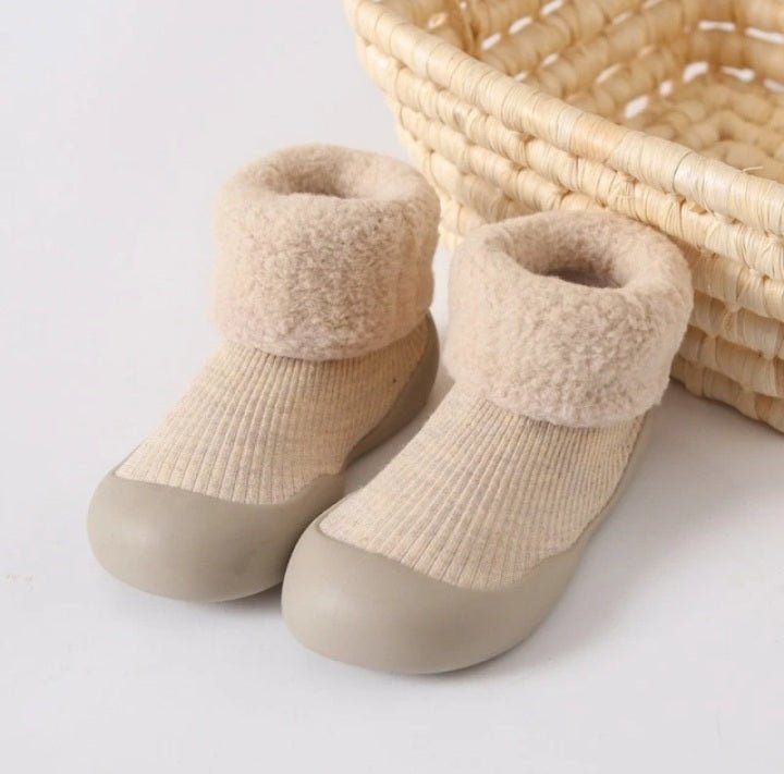 Peuterschoenen met zachte zool | Warme winterschoenen voor baby's en peuters