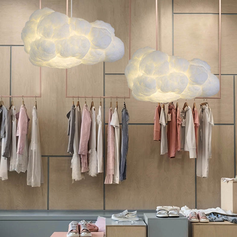 Zwevende wolken kroonluchter | Sfeervolle hanglamp voor keuken en eetkamer