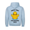 DuckYou | Een hoodie die humor en stijl combineert