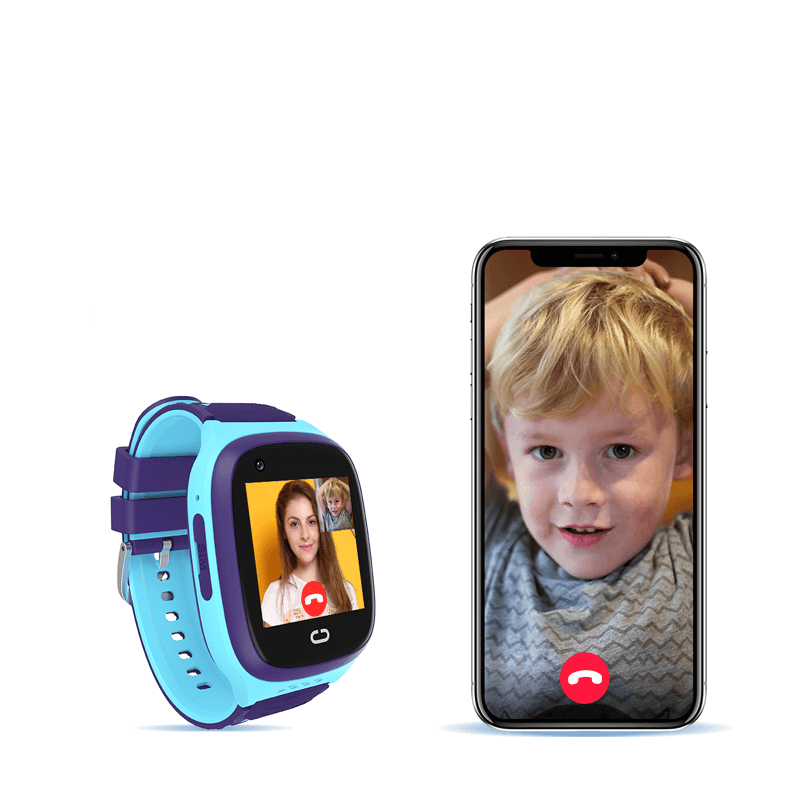 4G Kindersmartwatch met GPS | Waterdichte smartwatch, ideaal voor communicatie en leren via interactieve functies.