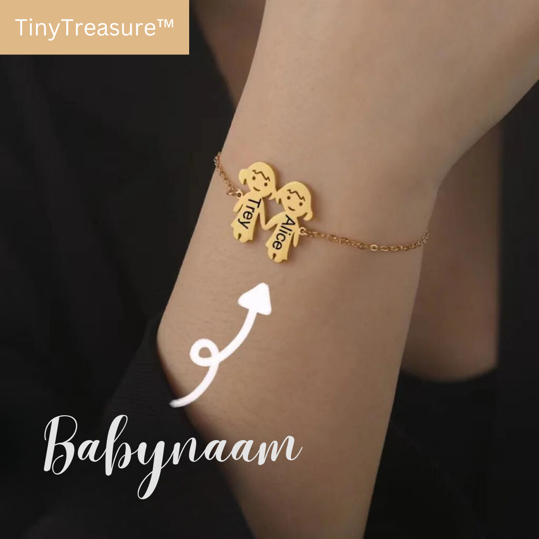 TinyTreasure | Tijdloze armband die liefde, familie en onvergetelijke momenten viert
