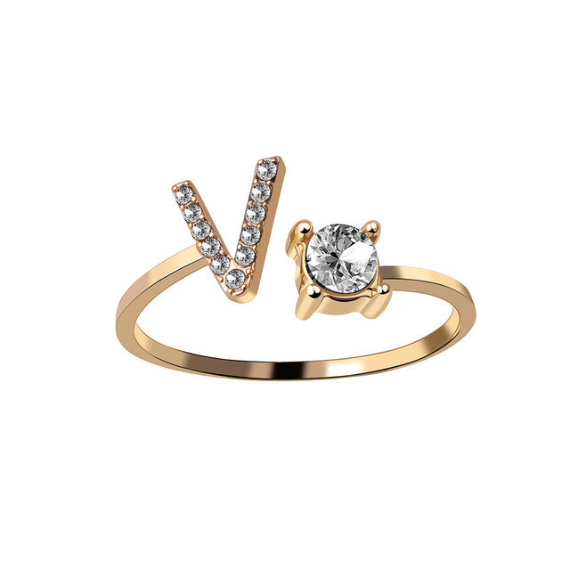 JewelEngrave™ | Elegante ring met je initialen, om herinneringen levend te houden