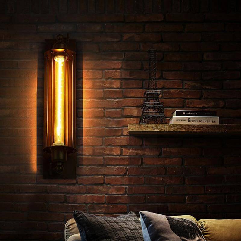 Retro E27 industriële wandlamp | Klassieke wandlamp met modern LED-ontwerp voor thuisdecoratie