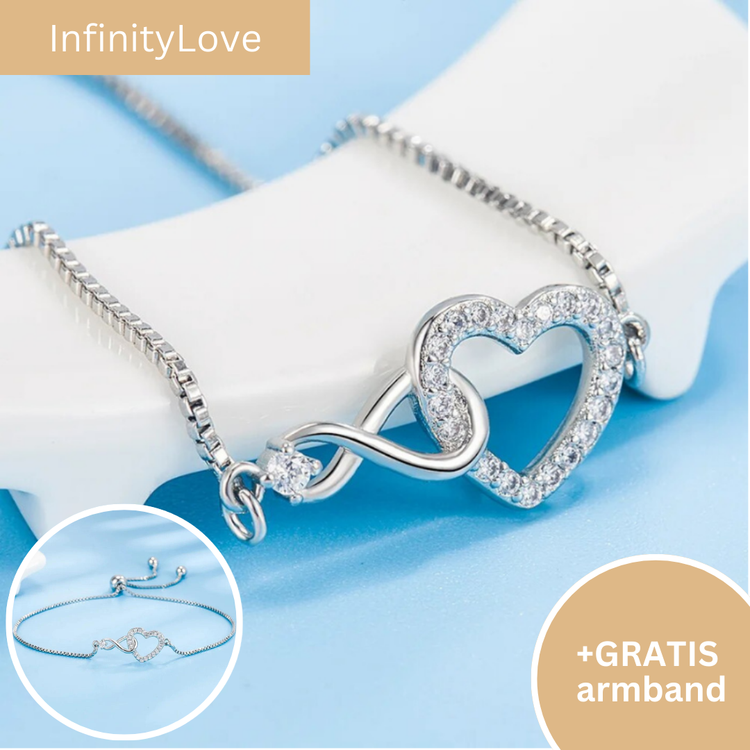 InfinityLove | Omarm de oneindige mogelijkheden van de liefde, waarbij elk stuk net zo tijdloos is als je genegenheid | +Extra armband