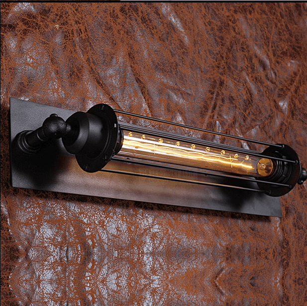 Retro E27 industriële wandlamp | Klassieke wandlamp met modern LED-ontwerp voor thuisdecoratie