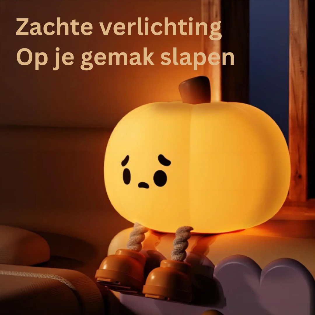 PumpkinGlow | Het zachte, gloeiende pompoenlicht geeft een gevoel van rust