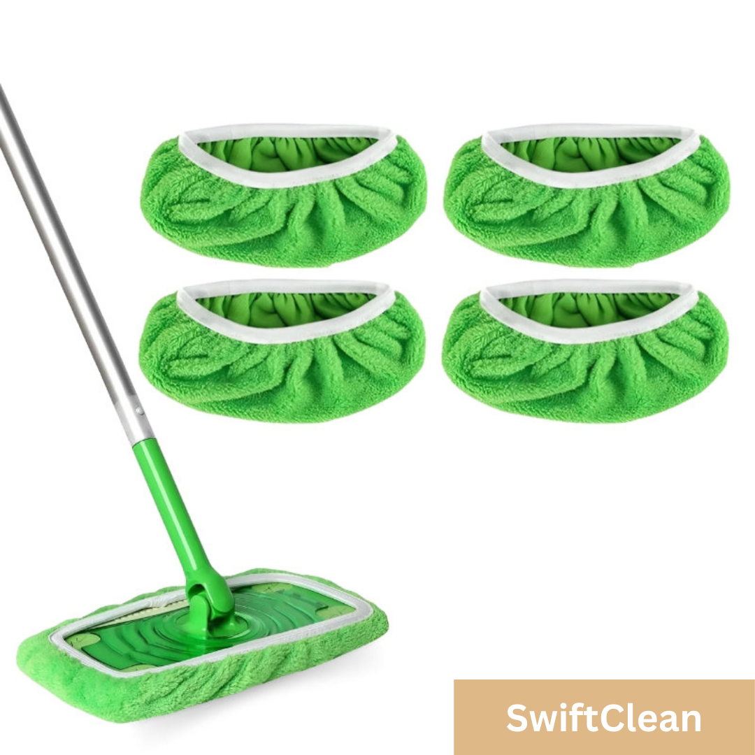 SwiftClean | Verbeter je schoonmaak met onze herbruikbare mop pads