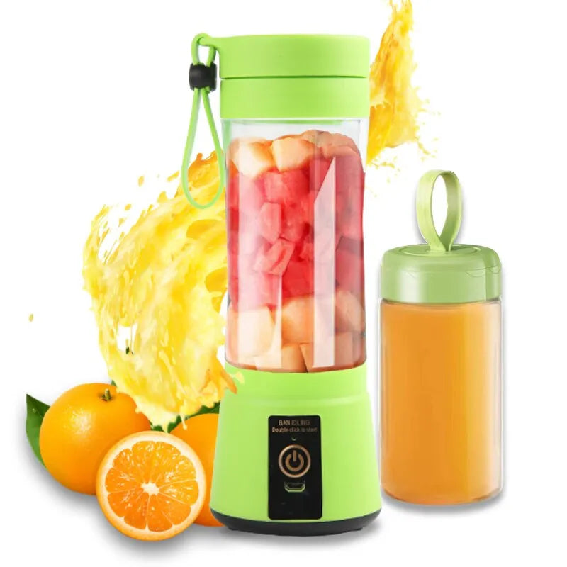 BlendEase Portable Mini Blender | USB rechargeable smoothie and shake cup for home and on the go