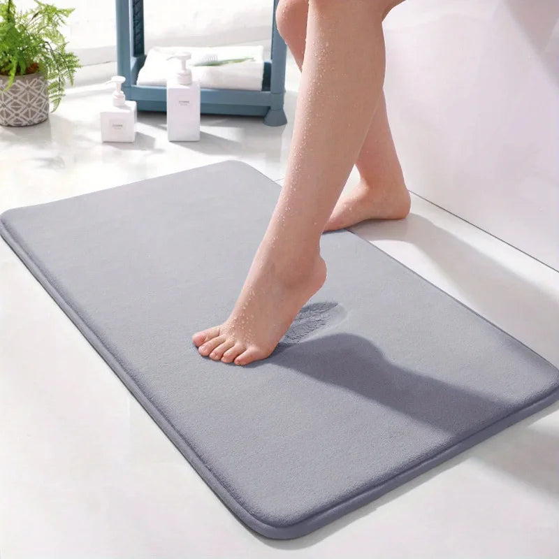 HydroSoft Badmat Luxe | Ultra-absorberende Memory Foam Mat voor comfort en veiligheid