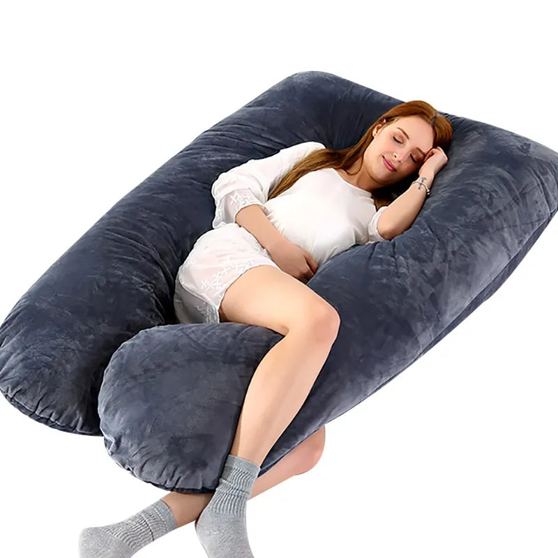 The Pillow Friend™ | U-vormig zwangerschapskussen voor optimale ondersteuning en comfort