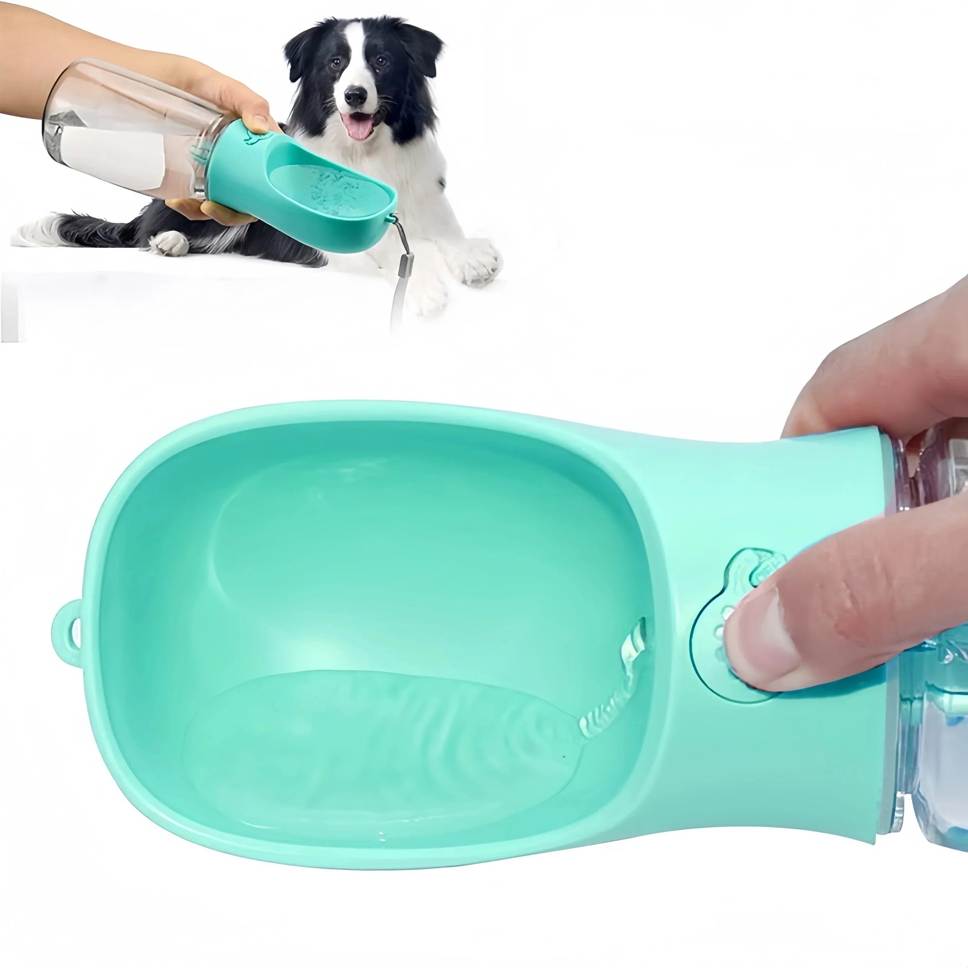 TailTrail Elite Food and Drink Bottle | Convenient drinking and feeding bottle for dogs, cats and puppies on the go