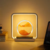 Afbeelding laden in galerijviewer, SandArt Elegance™ |  Sierlijke Zandkunst Nachtlamp met Draadloze Oplaadfunctie