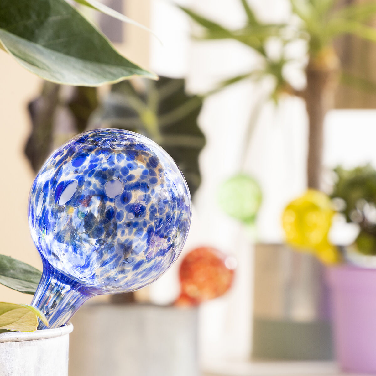 Automatische Waterbolletjes | Zelfwaterende glazen bollen voor plantenverzorging