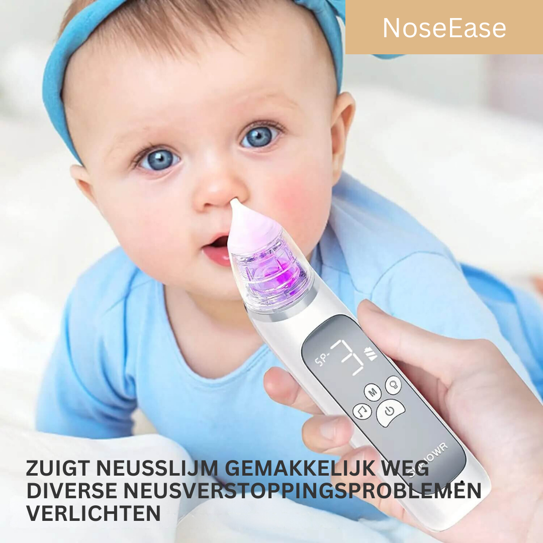 NoseEase | Help je baby weer vrij te ademen en rustig te slapen