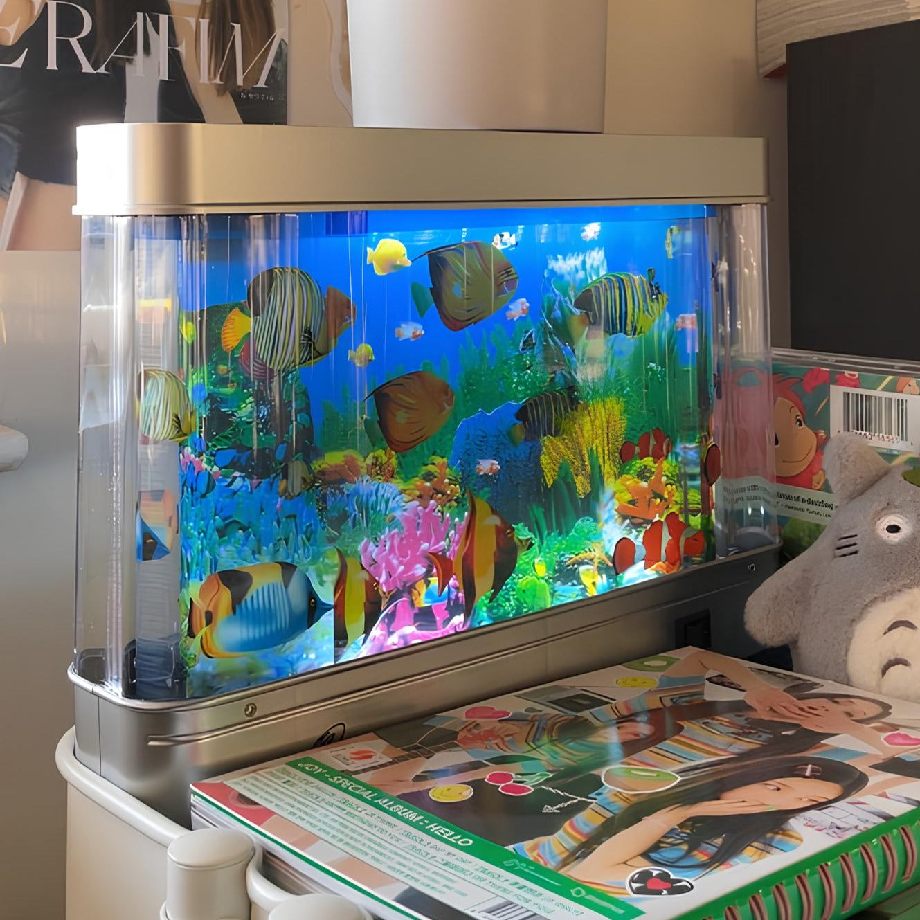 AquaDream | Retro Aquarium Lamp brengt je terug naar je jeugd