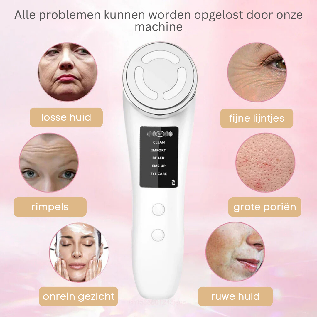 SkinVibe  | Straal elke dag vol zelfvertrouwen door de EMS gezichtsbehandeling massager