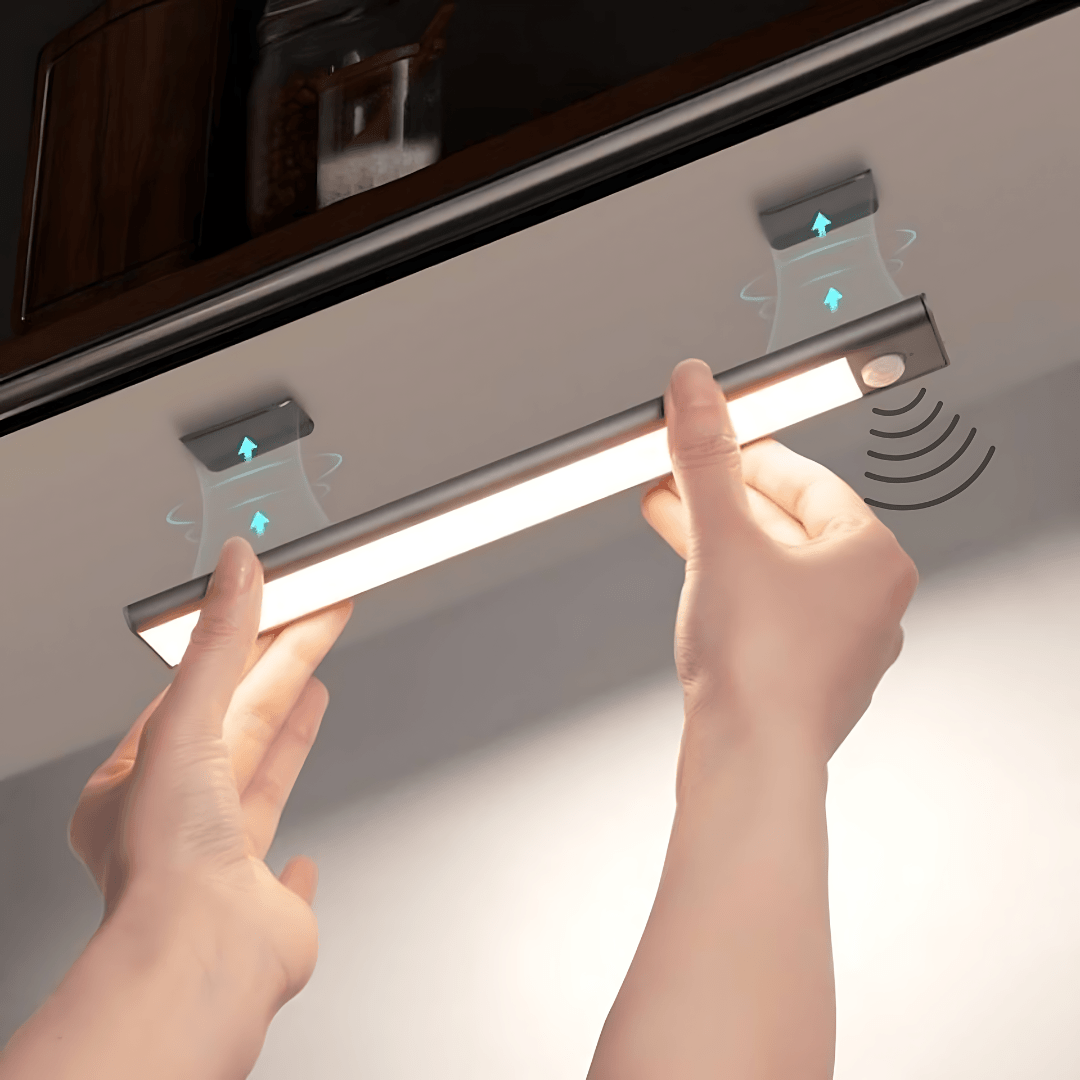 Magnetisch LED Sensorlampje | Oplaadbaar nachtlampje voor keuken, slaapkamer en kast