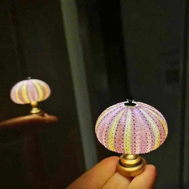 Zee-egel tafellamp miniatuur | Creatieve sfeerlamp voor kleine ruimtes en speelgoeddecor