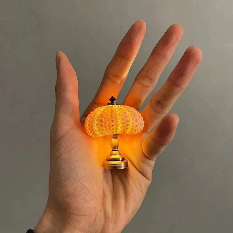 Zee-egel tafellamp miniatuur | Creatieve sfeerlamp voor kleine ruimtes en speelgoeddecor