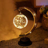 Betoverend maanlicht LED | Decoratieve draadloze maanlamp met verstelbaar licht voor thui