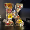 FloraGlow Bloem Nachtlampje | Decoratieve initialenlamp met zachte LED-verlichting voor een romantische sfee