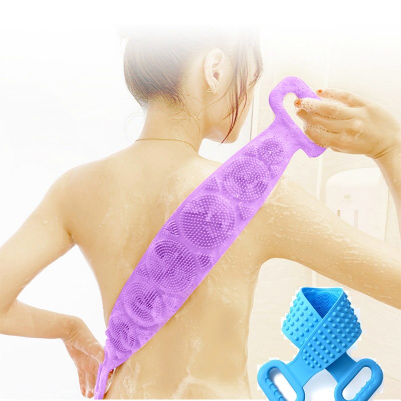 PureGlow Luxury Silicone Scrubber | Interchangeable bath brush for deep skin car