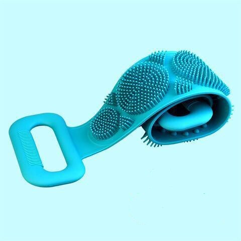 PureGlow Luxury Silicone Scrubber | Interchangeable bath brush for deep skin car