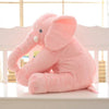 Pluche olifant | Groot zacht olifantenkussen en knuffel voor baby's en kindere