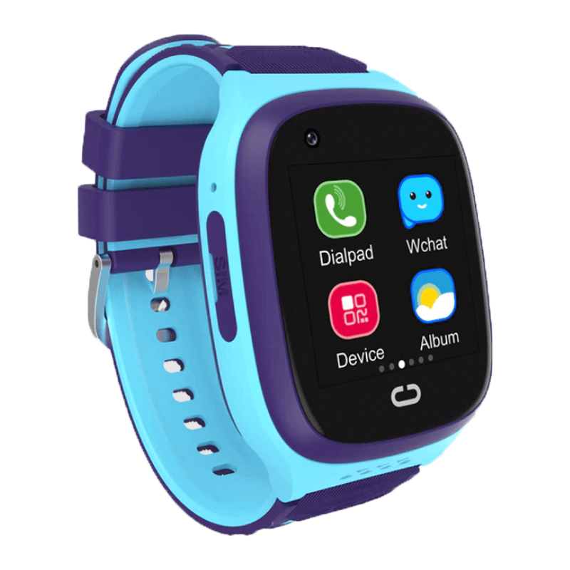 4G Kindersmartwatch met GPS | Waterdichte smartwatch, ideaal voor communicatie en leren via interactieve functies.